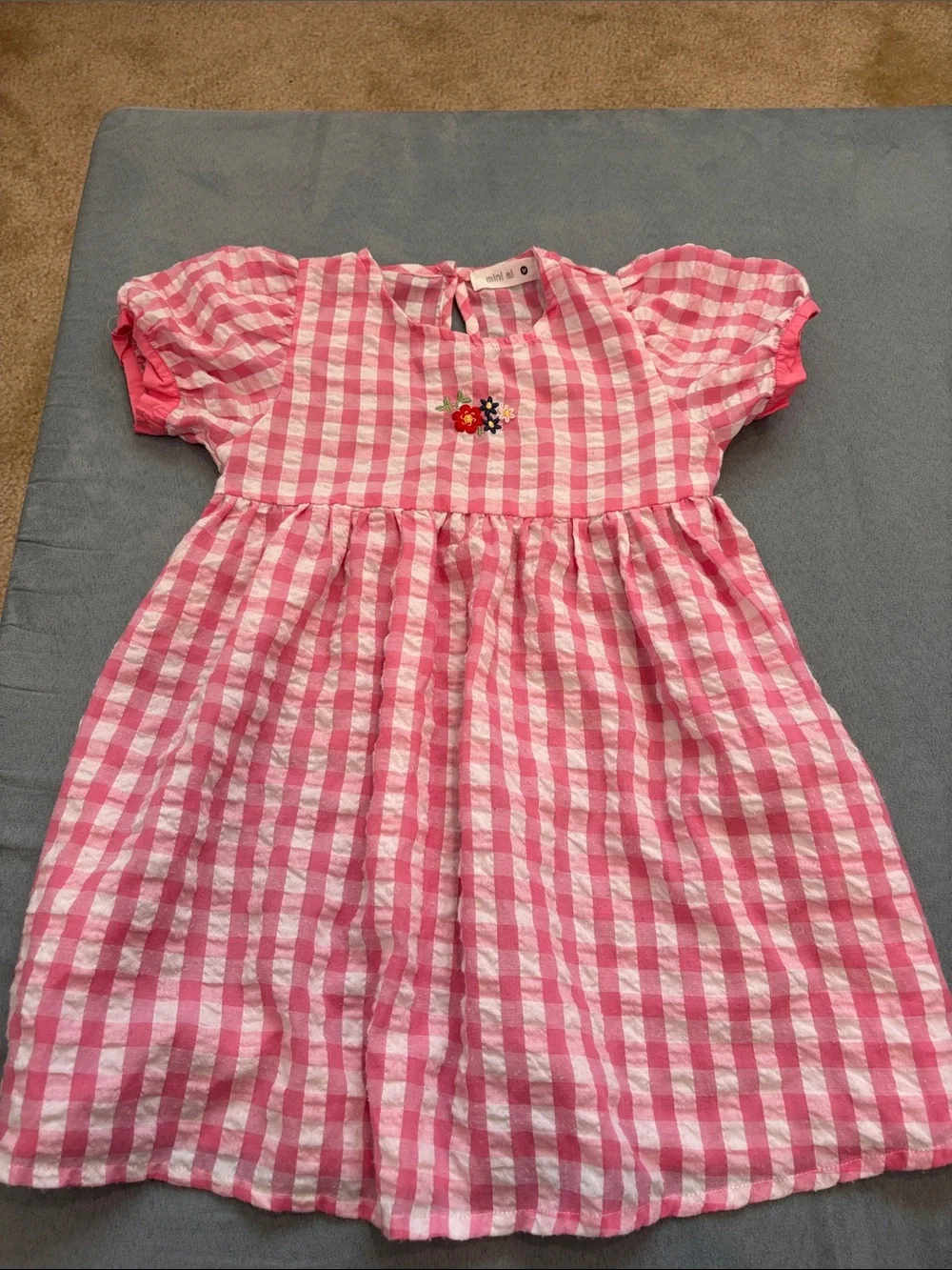3 Dresses Summer Spring Floral Gingham Striped 4T